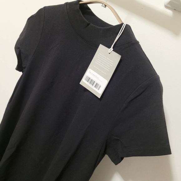 New Everlane The Weekend Swing Mock Dress - Picture 6 of 11